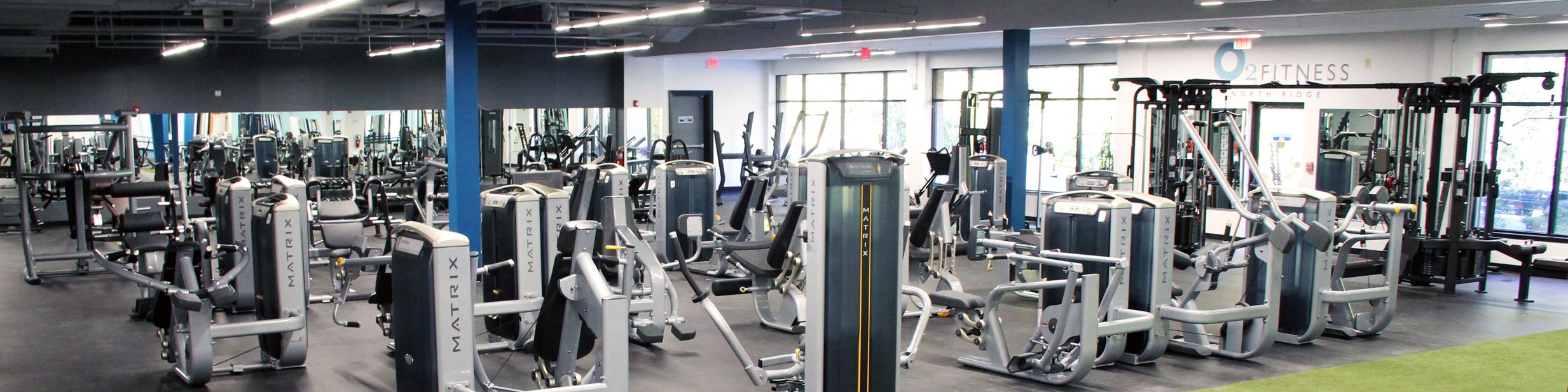 Gym in Raleigh O2 Fitness Raleigh North Ridge